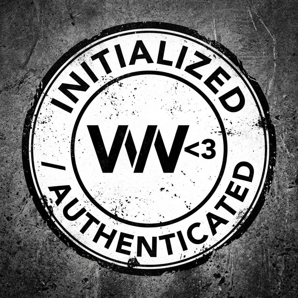 Initialized Stamp Sticker
